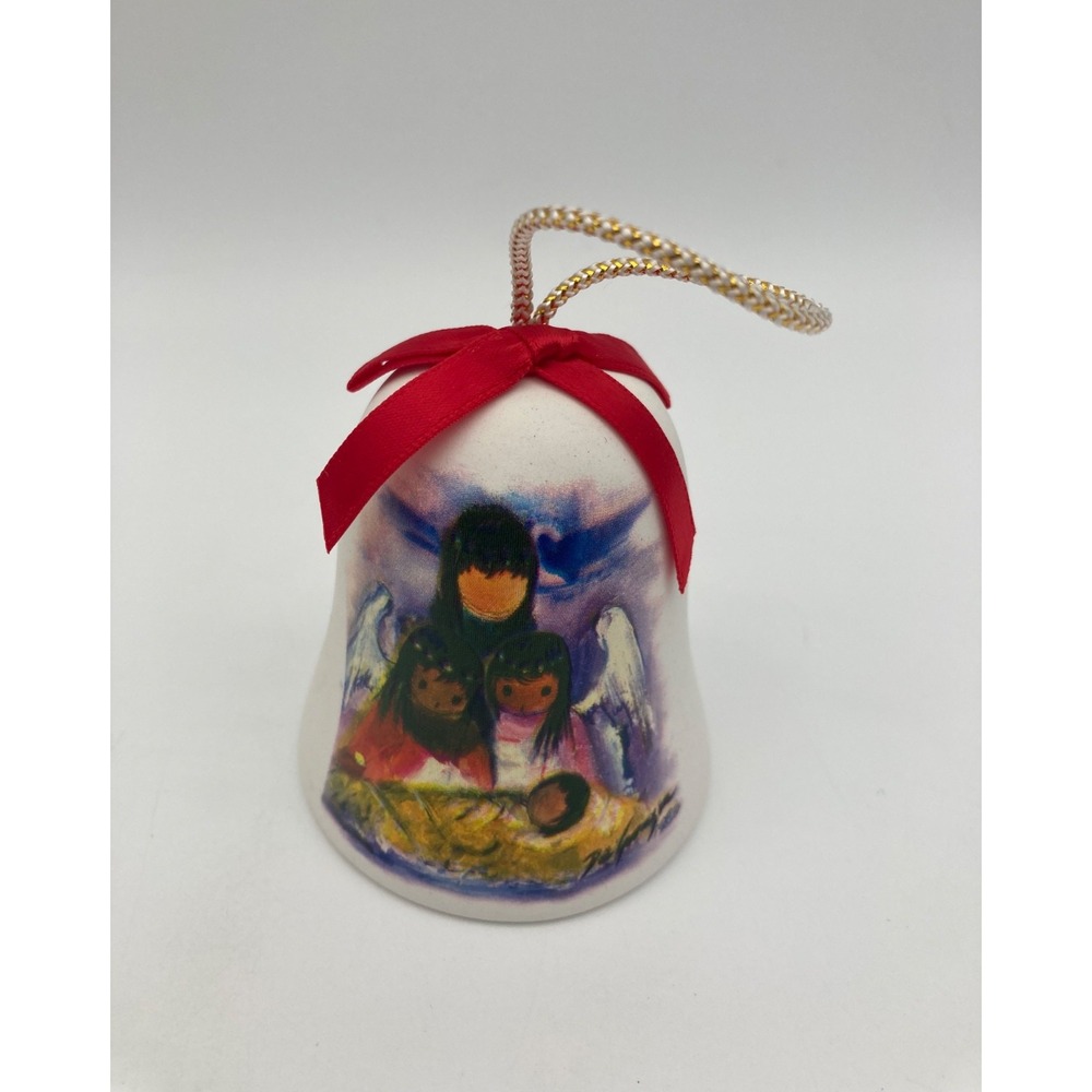 Vintage DeGrazia 2007 Annual Christmas Bell Ornament Limited Edition